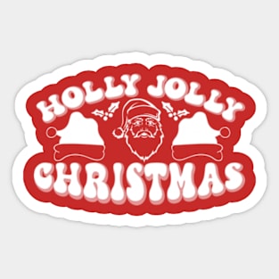 Holly Jolly Christmas Sticker